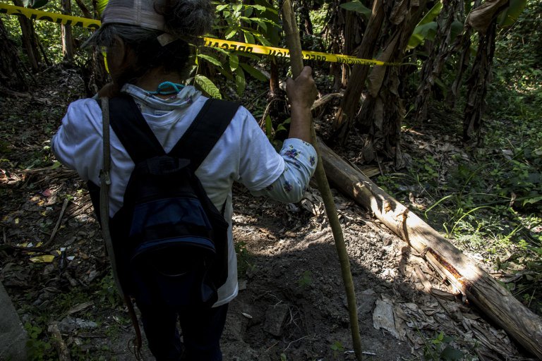 Encontraron restos de 59 personas en Guanajuato (Foto: Adondevanlosdesaparecidos.org)