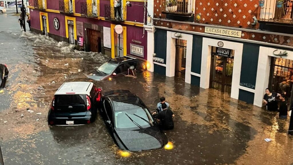 Inundaciones en Puebla