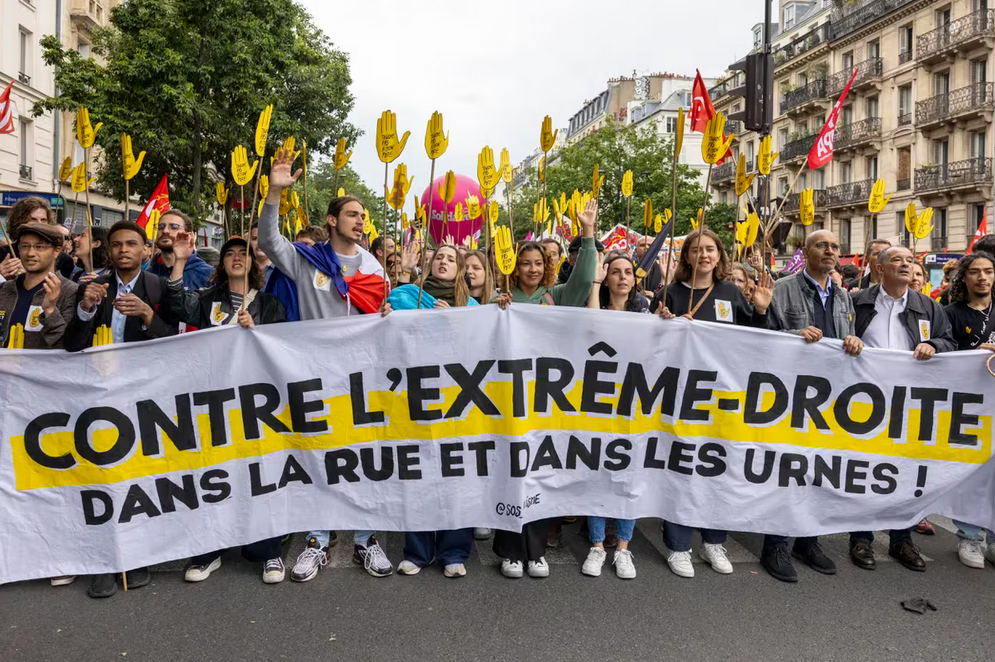 Manifestaciones Francia