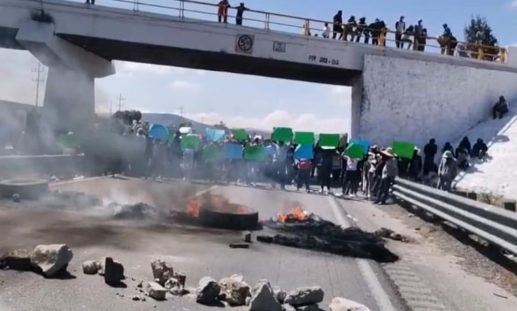 Cierre autopista Puebla-Veracruz