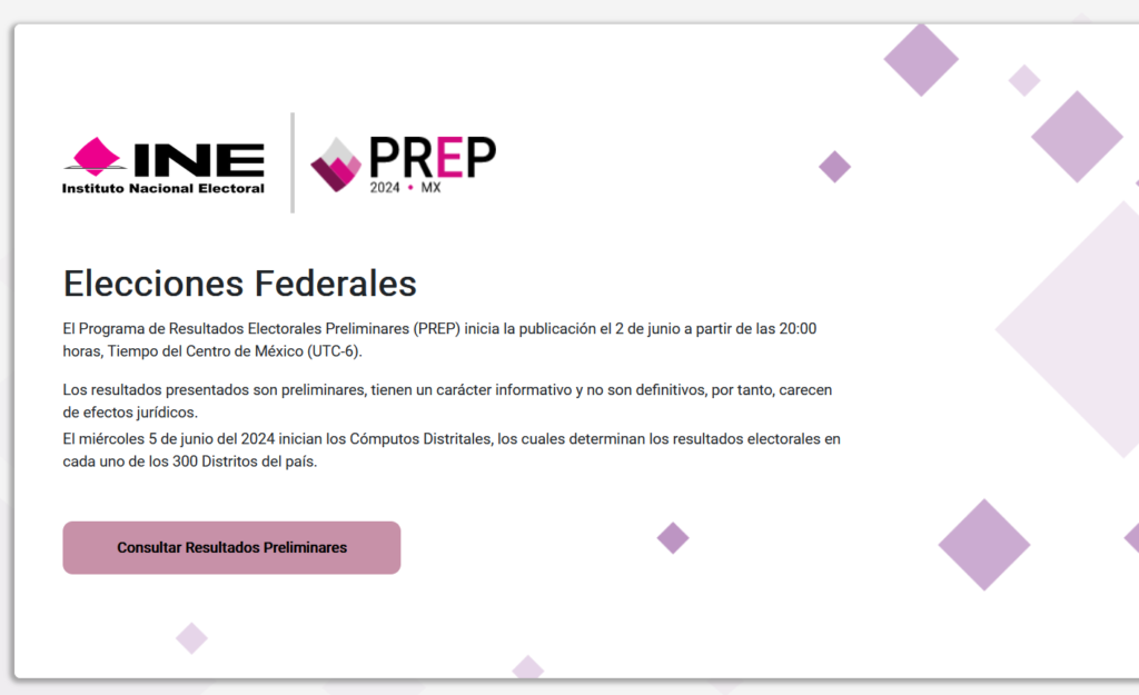 Programa de Resultados Electorales Preliminares (PREP)