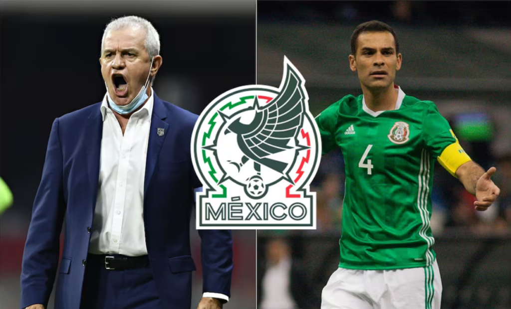 Javier Aguirre y Rafa Márquez