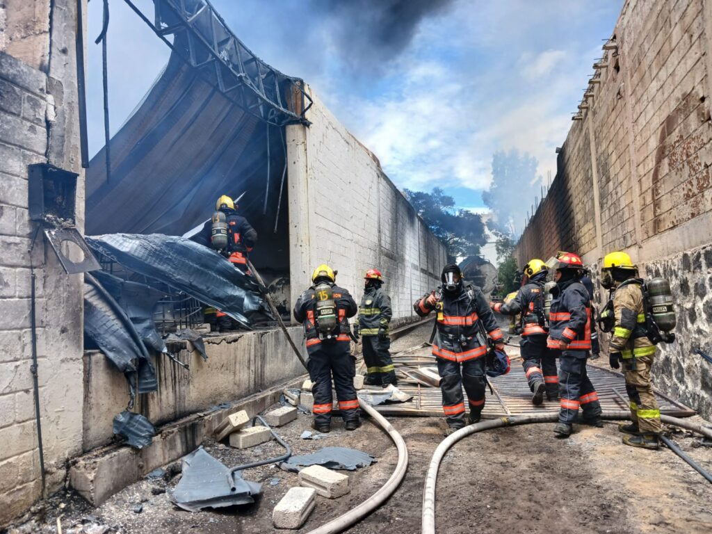 Incendio en Atzompa