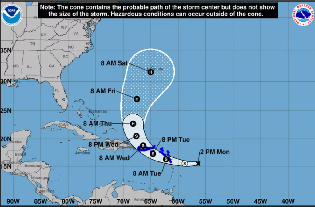 Tormenta Ernesto