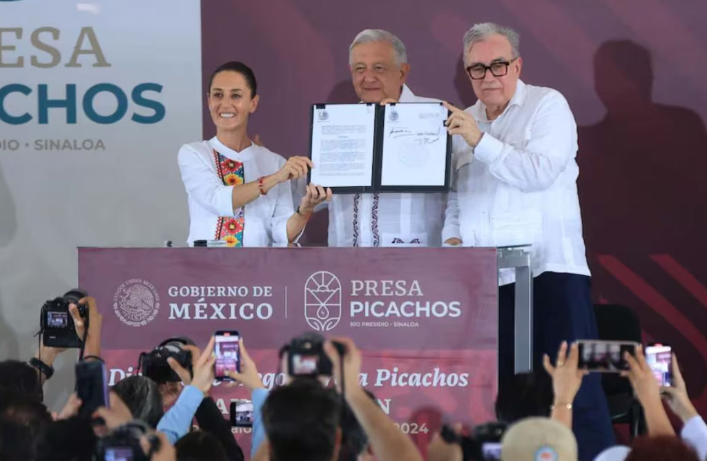 Rubén Rocha, AMLO, Sheinbaum