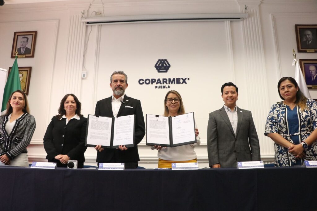 Firma de convenio SIS Coparmex