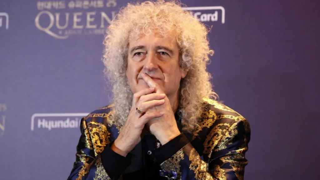 Brian May guitarrista de Queen