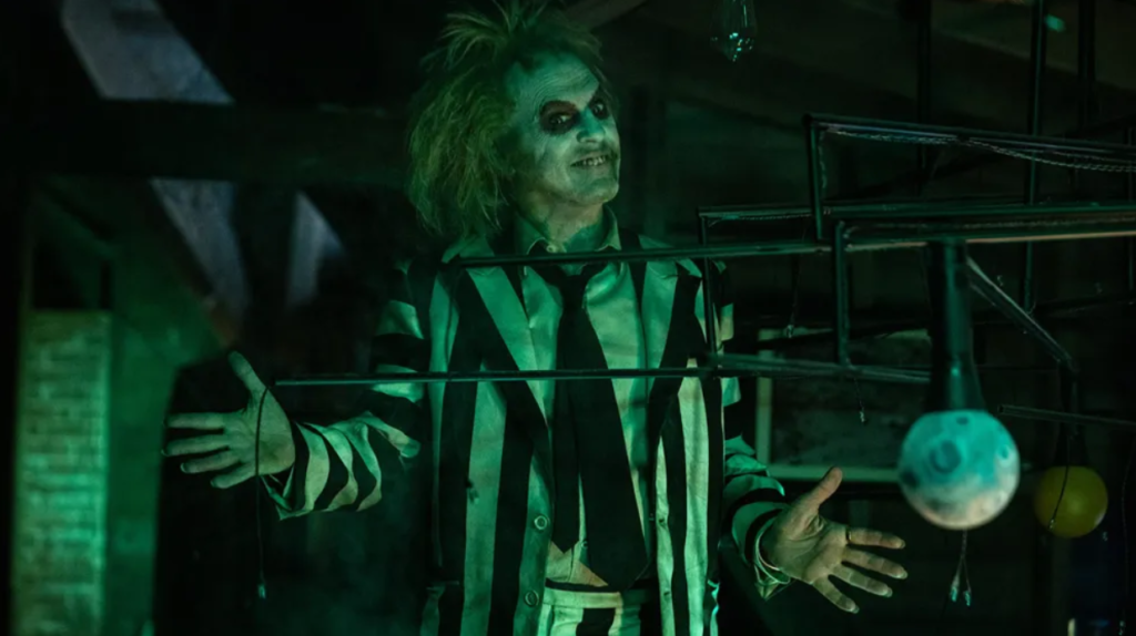 Beetlejuice recauda 110 mdd en su estreno