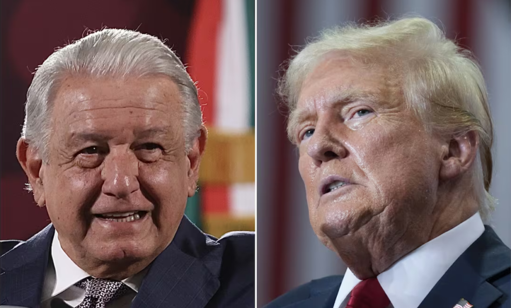 AMLO y Donald Trump