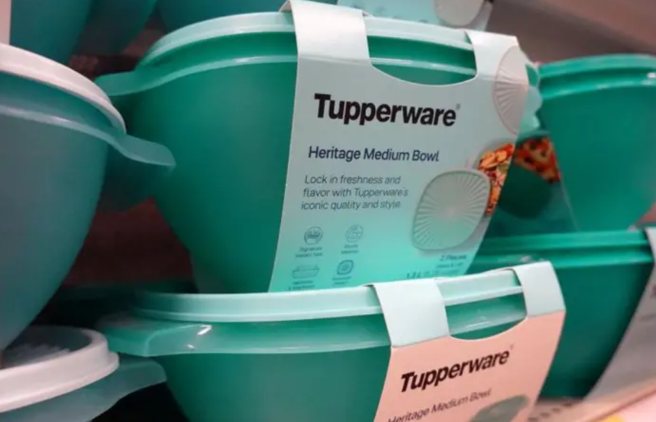 Tupperware se declara en bancarrota