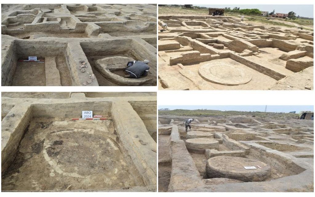 Sitio arqueológico de Tal al-Aqba’in, en Egipto. Foto: el Ministerio de Turismo y Antigüedades de Egipto