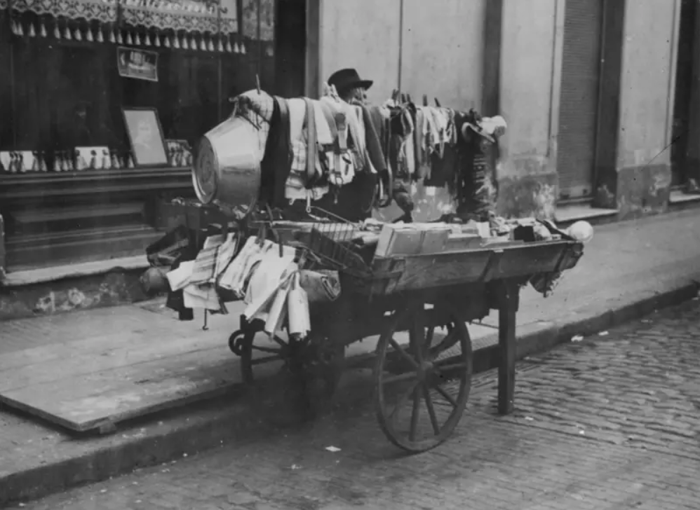 Los libaneses se hicieron buenos comerciantes, pero una imagen de vendedor ambulante fue la que se fijó en el imaginario colectivo.