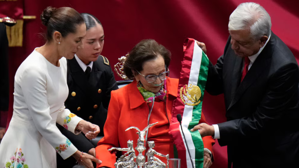 Sheinbaum, Ifigenia Martínez y López Obrador