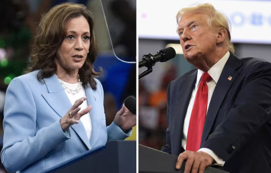 Kamala Harris y Donald Trump