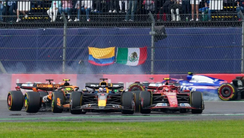 largada en el México GP