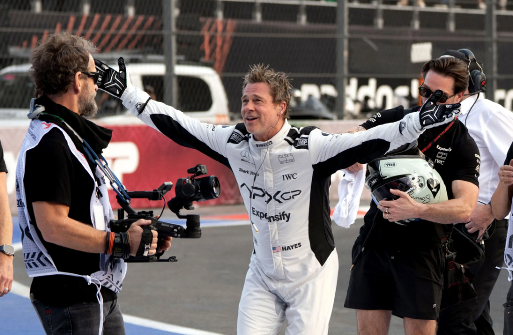 Brad Pitt en el México GP