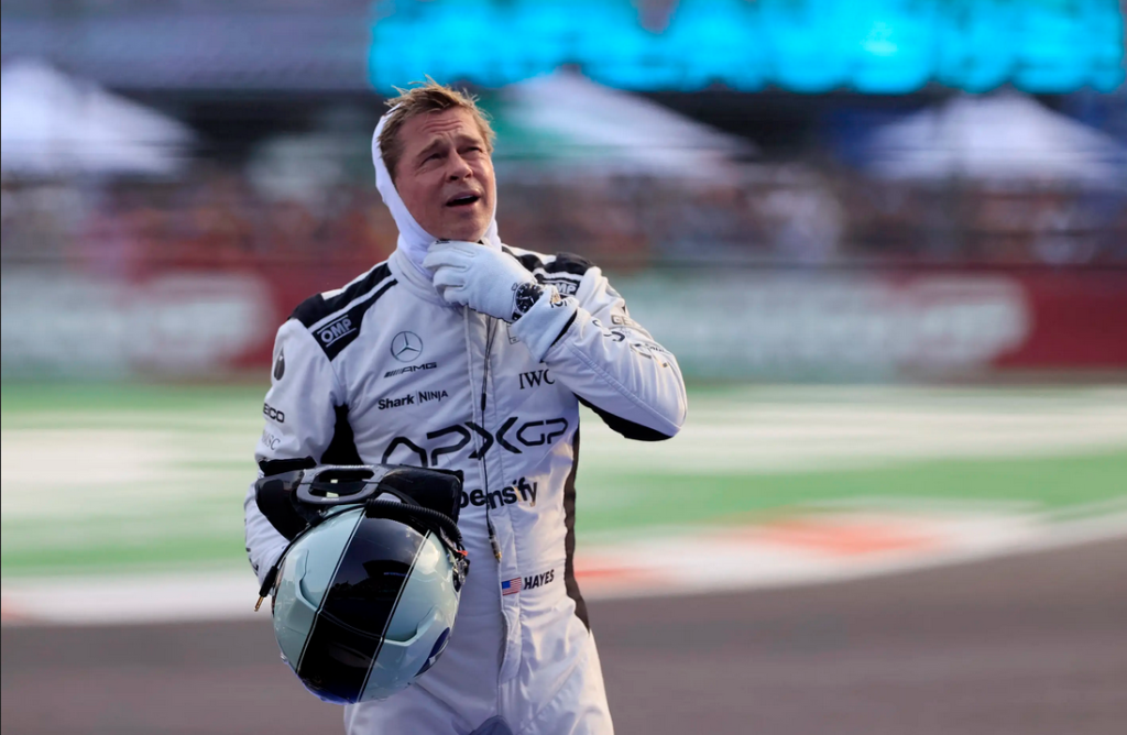 Brad Pitt en la Fórmula 1, México GP