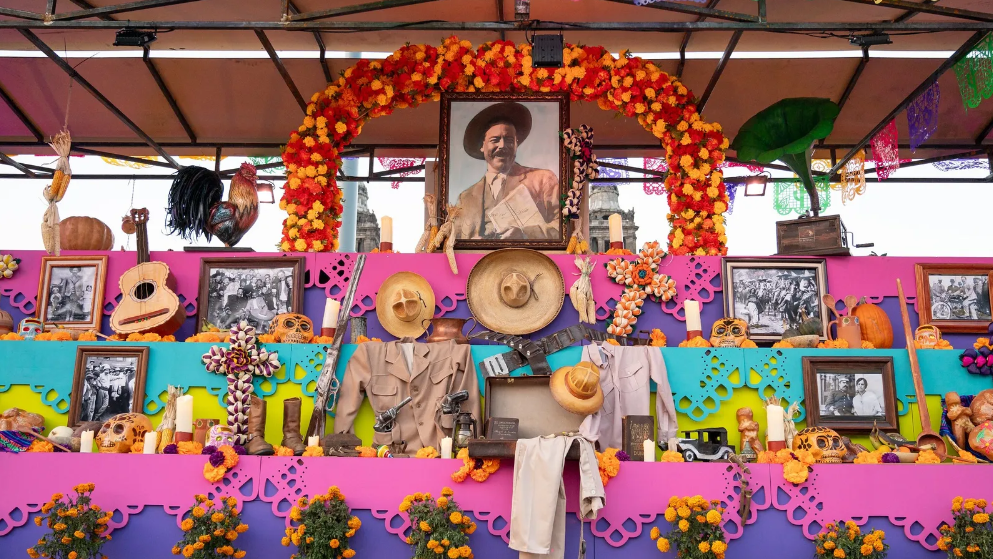 altar monumental dedicado a Pancho Villa