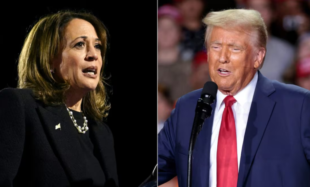 Donald Trump vs Kamala Harris