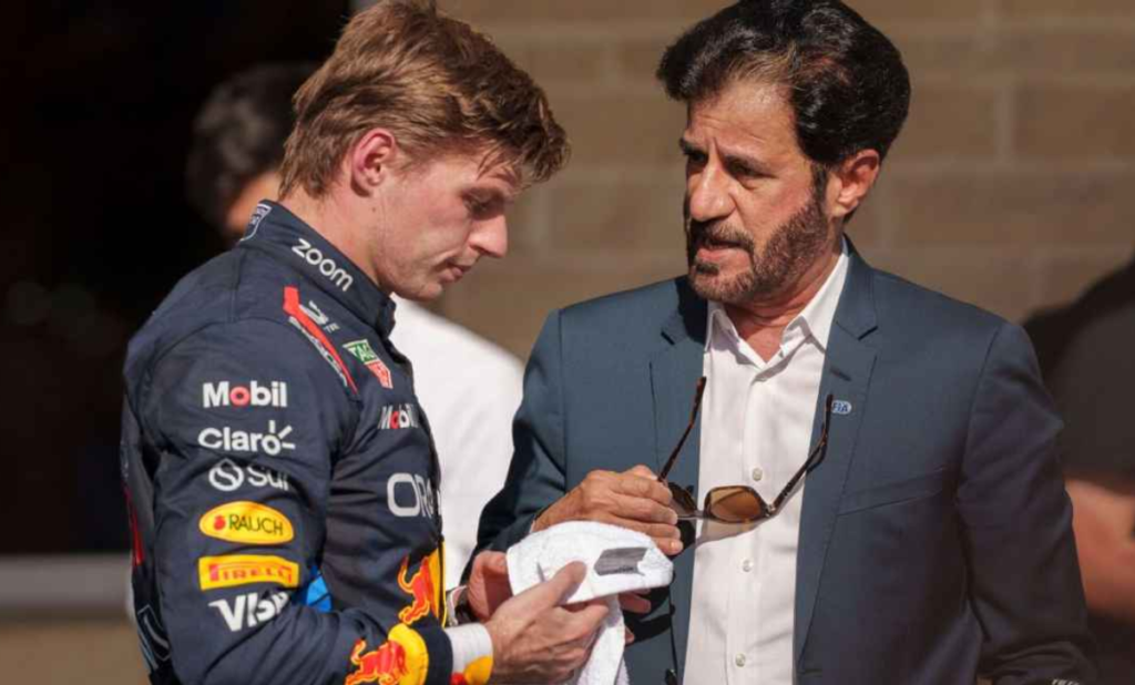 Verstappen sancionado por usar groserías