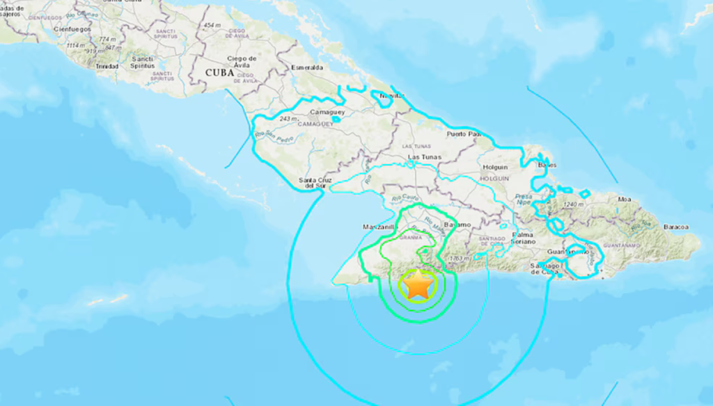 sismo Cuba