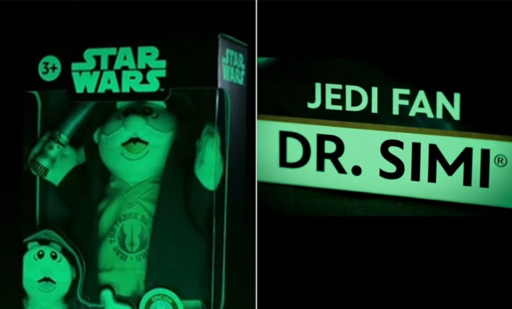 Dr. Simi Jedi Fan de Star Wars