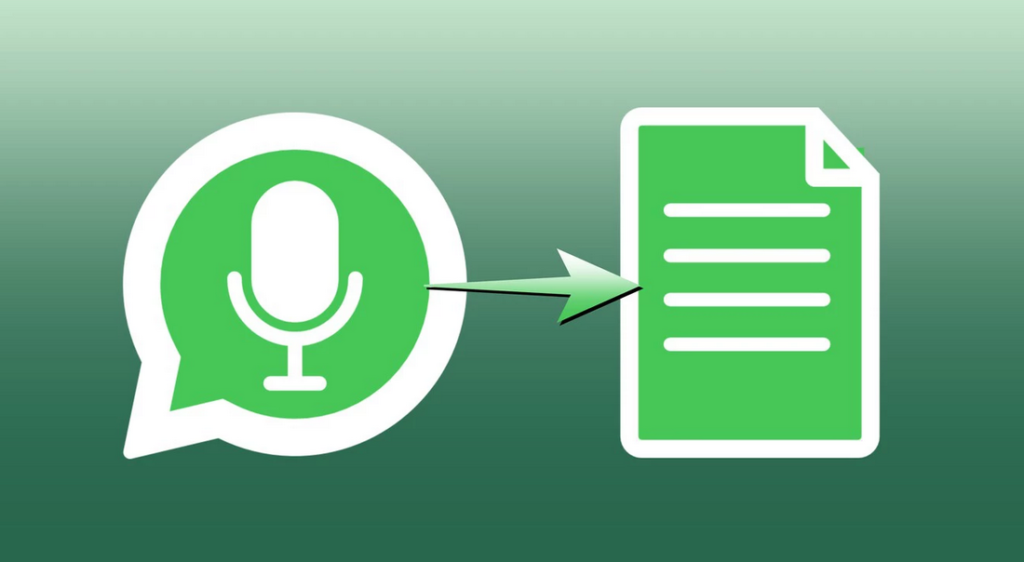 WhatsApp audio-texto