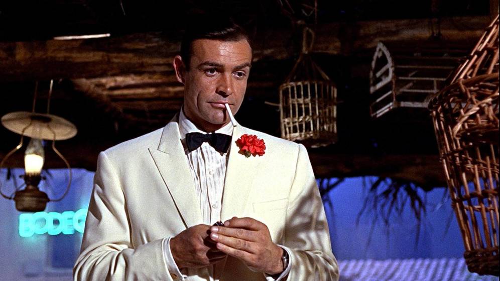 Sean Connery como James Bond en 'Goldfinger' (1964). (United Artists)