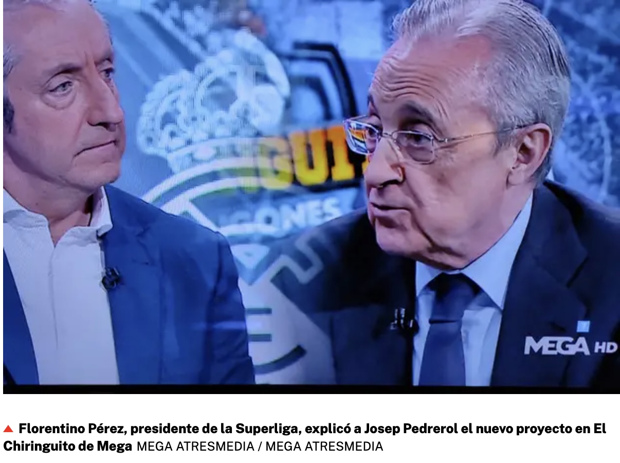 Florentino Pérez: “La Champions Perdía Interés. Creamos La Superliga ...