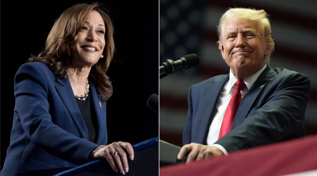 Kamala Harris y Donald Trump