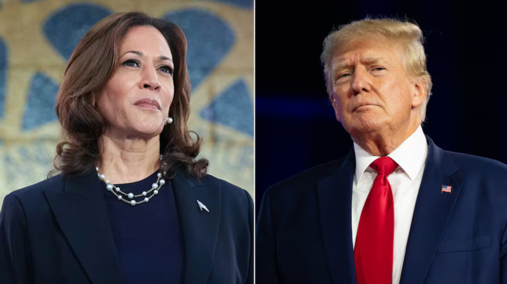 Kamala Harris y Donald Trump