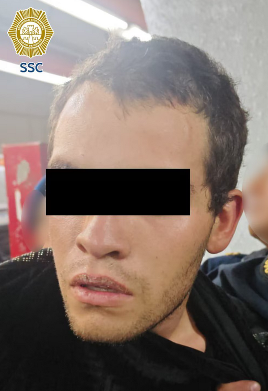 Detenido en Metro CDMX