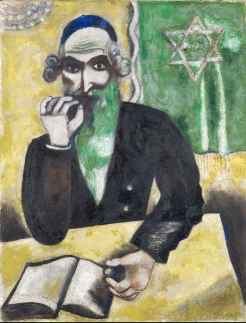 ‘La captura (Rabino)’ de Marc Chagall
