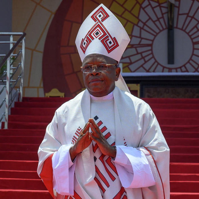 Cardenal Fridolin Ambongo Besungu.