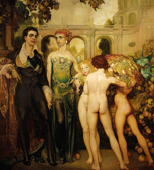 Epitalamio (o las bodas del príncipe Néstor), 1909, Néstor Martín-Fernández de la Torre. Museo Néstor, Las Palmas de Gran Canaria.
