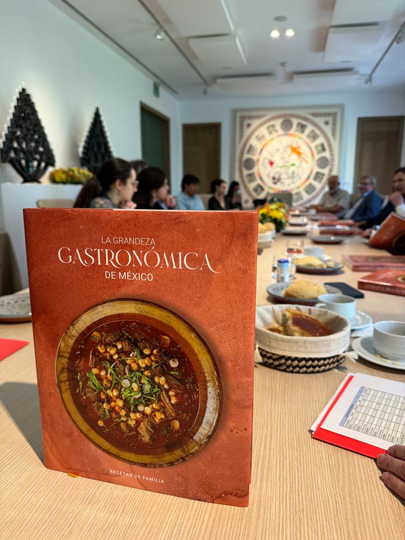 Libro dedicado a la cocina mexicana.