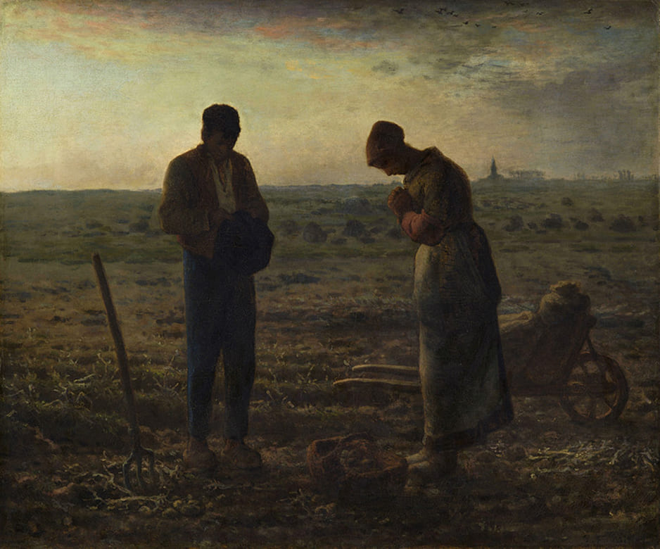 El Ángelus, 1857-1859, Jean-François Millet