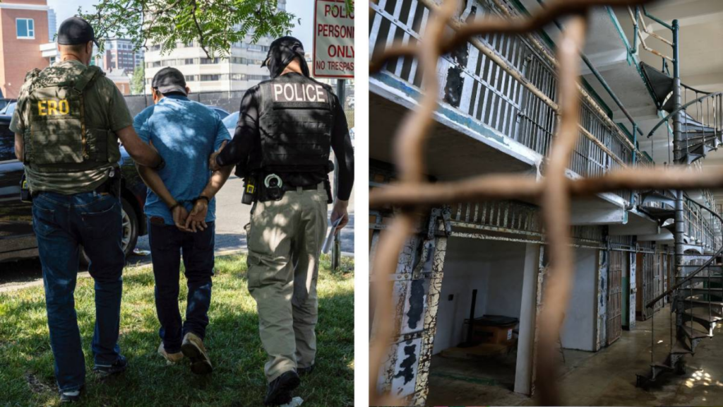 Migrantes son detenidos en EE. UU. Foto: AFP