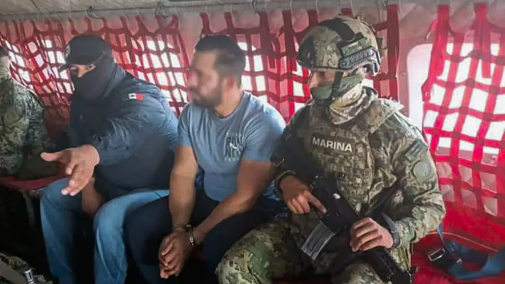 Ulises “N”, alias Pinto, líder de La Barredora. SEDENA