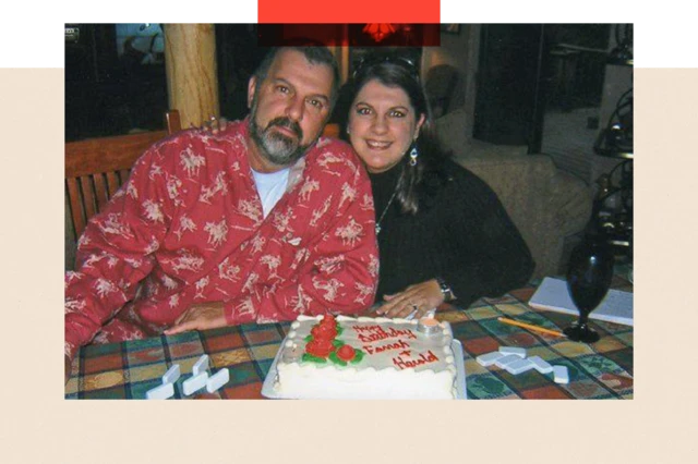 Harold Dillard fotografiado junto a su hija Farrah Fasold.