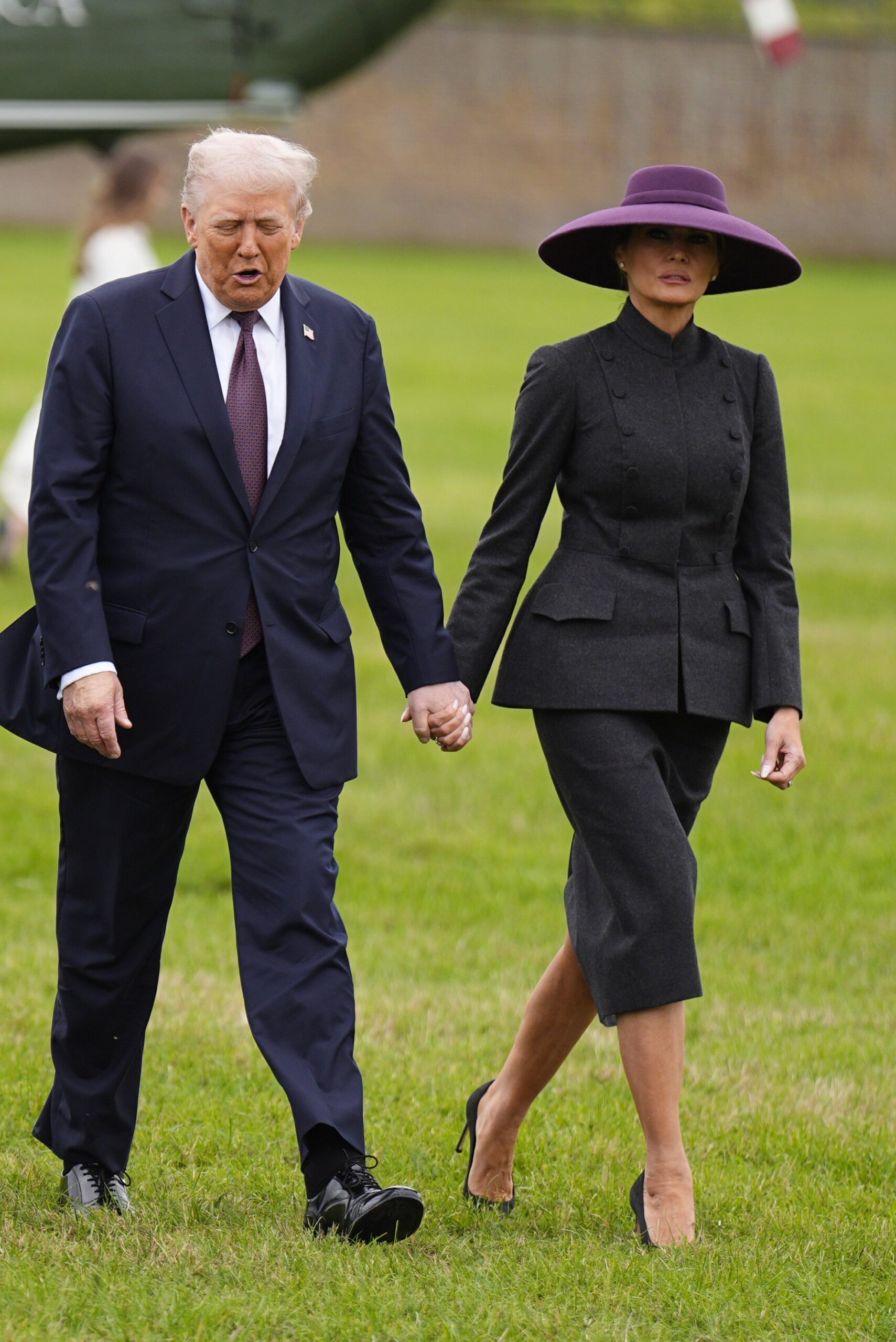 Donald Trump y Melania Trump.