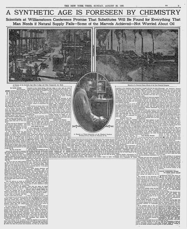 Una página de The New York Times del domingo 22 de agosto de 1926.
