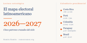 Opinión | El mapa electoral latinoamericano 2026-2027: ciclos, riesgos y aprendizajes cruzados